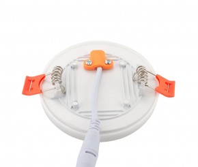 DK4604-WW Встраиваемый светильник, IP 20, 18 Вт, LED 3000, белый, пластик в Чебаркуле - chebarkul.ok-mebel.com | фото 5