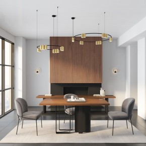 DK5060-BK+SG Бра ORBIT, IP20, 3000К, LED, 10 Вт, черный + сатинированное золото, алюминий в Чебаркуле - chebarkul.ok-mebel.com | фото 6
