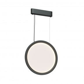 DK6604-BK Подвесной вертикальный светильник Veil со светодиодом H1500 d450 220V 36W 3000-6000K IP20 черный алюминий в Чебаркуле - chebarkul.ok-mebel.com | фото 3