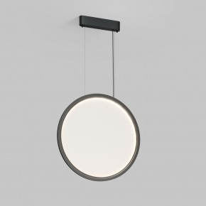 DK6606-BK Подвесной вертикальный светильник Veil со светодиодом H1700 d600 220V 48W 3000-6000K IP20 черный алюминий в Чебаркуле - chebarkul.ok-mebel.com | фото 3