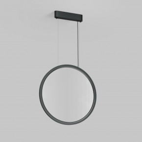 DK6606-BK Подвесной вертикальный светильник Veil со светодиодом H1700 d600 220V 48W 3000-6000K IP20 черный алюминий в Чебаркуле - chebarkul.ok-mebel.com | фото 4