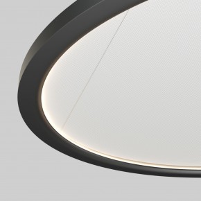 DK6616-BK Подвесной горизонтальный светильник Veil со светодиодом H900 d600 220V 48W 3000-6000K IP20 черный алюминий в Чебаркуле - chebarkul.ok-mebel.com | фото 3