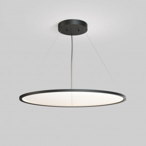 DK6620-BK Подвесной горизонтальный светильник Veil со светодиодом H900 d1000 220V 82W 3000-6000K IP20 черный алюминий в Чебаркуле - chebarkul.ok-mebel.com | фото