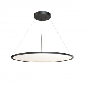 DK6620-BK Подвесной горизонтальный светильник Veil со светодиодом H900 d1000 220V 82W 3000-6000K IP20 черный алюминий в Чебаркуле - chebarkul.ok-mebel.com | фото 4