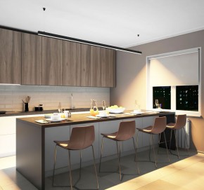 DK9253-BK Линейный светильник 62W 2500mm 3000K, черный в Чебаркуле - chebarkul.ok-mebel.com | фото 5