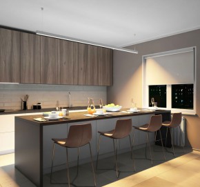 DK9253-WH Линейный светильник 62W 2500mm 3000K, белый в Чебаркуле - chebarkul.ok-mebel.com | фото 4