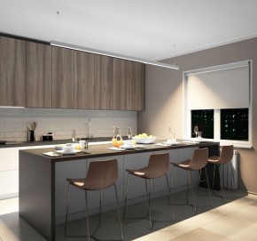 DK9254-WH Линейный светильник 62W 2500mm 4000K, белый в Чебаркуле - chebarkul.ok-mebel.com | фото 4