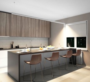 DK9304-WH Линейный светильник 72W 3000mm 4000K, белый в Чебаркуле - chebarkul.ok-mebel.com | фото 4