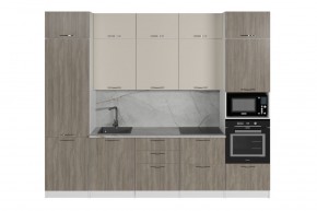 ФЬЮДЖИ Кухонный гарнитур Экстра (3000 мм) в Чебаркуле - chebarkul.ok-mebel.com | фото 3