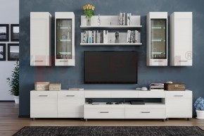 Гостиная Камелия Композиция 9 (Снежный ясень) в Чебаркуле - chebarkul.ok-mebel.com | фото