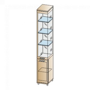 Гостиная Мелисса Композиция 11 (Акация Молдау) в Чебаркуле - chebarkul.ok-mebel.com | фото 3