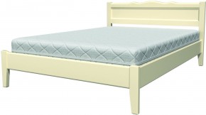 КАРИНА-7 Кровать из массива (Слоновая кость) в Чебаркуле - chebarkul.ok-mebel.com | фото 2