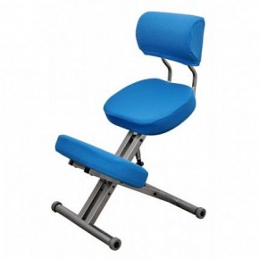 Коленный стул со спинкой Smartstool КМ01ВМ + Чехлы в Чебаркуле - chebarkul.ok-mebel.com | фото