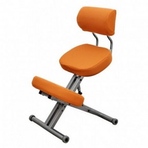 Коленный стул со спинкой Smartstool КМ01ВМ + Чехлы в Чебаркуле - chebarkul.ok-mebel.com | фото 3