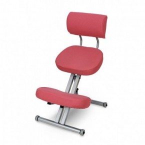 Коленный стул со спинкой Smartstool КМ01ВМ + Чехлы в Чебаркуле - chebarkul.ok-mebel.com | фото 4
