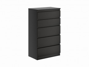 Комод КАСТОР с пятью ящиками, цвет Дуб Венге в Чебаркуле - chebarkul.ok-mebel.com | фото