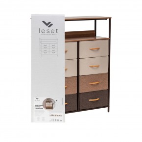Комод Leset Локи 8 ящ. с полкой в Чебаркуле - chebarkul.ok-mebel.com | фото 10