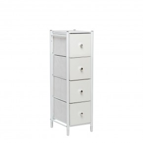 Комод Leset Нирита/Хайди узкий 4 ящика в Чебаркуле - chebarkul.ok-mebel.com | фото 2