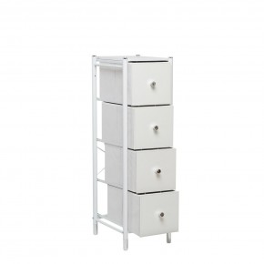 Комод Leset Нирита/Хайди узкий 4 ящика в Чебаркуле - chebarkul.ok-mebel.com | фото 3