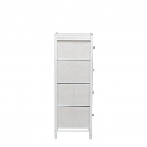 Комод Leset Нирита/Хайди узкий 4 ящика в Чебаркуле - chebarkul.ok-mebel.com | фото 4