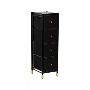 Комод Leset Нирита/Хайди узкий 4 ящика в Чебаркуле - chebarkul.ok-mebel.com | фото 2