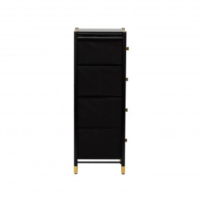 Комод Leset Нирита/Хайди узкий 4 ящика в Чебаркуле - chebarkul.ok-mebel.com | фото 4