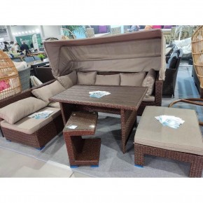 Комплект мебели с диваном AFM-320B-T320 Brown в Чебаркуле - chebarkul.ok-mebel.com | фото 2