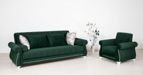 Комплект Роуз ТД 411 диван-кровать + кресло + комплект подушек в Чебаркуле - chebarkul.ok-mebel.com | фото