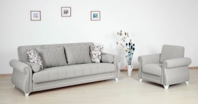 Комплект Роуз ТД 414 диван-кровать + кресло + комплект подушек в Чебаркуле - chebarkul.ok-mebel.com | фото