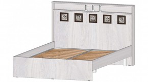 КОСТА-РИКА Кровать 1400 с основанием (анкор светлый) в Чебаркуле - chebarkul.ok-mebel.com | фото