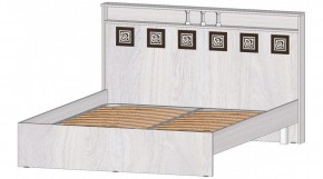 КОСТА-РИКА Кровать 1600 с основанием (анкор светлый) в Чебаркуле - chebarkul.ok-mebel.com | фото