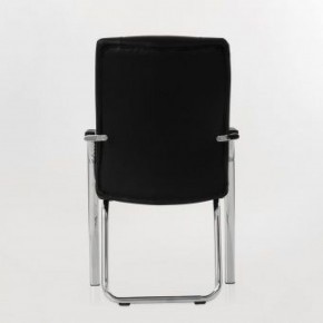 Кресло Barneo K-15 для посетителей и переговорных (черный) в Чебаркуле - chebarkul.ok-mebel.com | фото 3