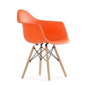 Кресло Barneo N-14 WoodMold оранжевый в Чебаркуле - chebarkul.ok-mebel.com | фото