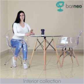 Кресло Barneo N-14 WoodMold прозрачный в Чебаркуле - chebarkul.ok-mebel.com | фото 2