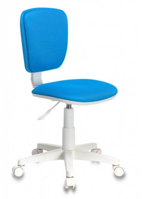 Кресло детское Бюрократ CH-W204NX/BLUE голубой TW-55 в Чебаркуле - chebarkul.ok-mebel.com | фото 1