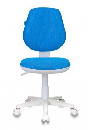 Кресло детское Бюрократ CH-W213/TW-55 голубой в Чебаркуле - chebarkul.ok-mebel.com | фото 2