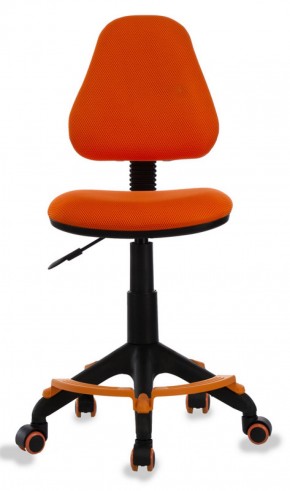 Кресло детское Бюрократ KD-4-F/TW-96-1 оранжевый TW-96-1 в Чебаркуле - chebarkul.ok-mebel.com | фото