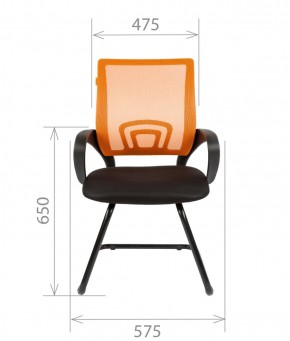 Кресло для оператора CHAIRMAN 696 V (ткань TW-11/сетка TW-01) в Чебаркуле - chebarkul.ok-mebel.com | фото 5