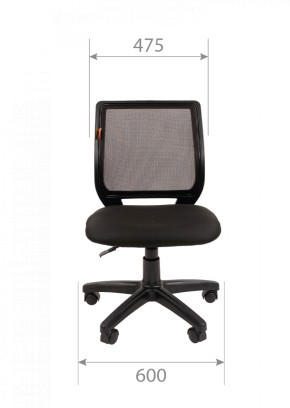 Кресло для оператора CHAIRMAN 699 Б/Л (ткань стандарт/сетка TW-01) в Чебаркуле - chebarkul.ok-mebel.com | фото 6