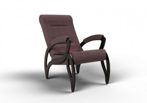 Кресло для отдыха Зельден 20-Т-КМ (ткань/венге) КОФЕ С МОЛОКОМ в Чебаркуле - chebarkul.ok-mebel.com | фото 1