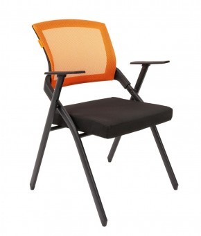Кресло для посетителей CHAIRMAN NEXX (ткань стандарт черный/сетка DW-66) в Чебаркуле - chebarkul.ok-mebel.com | фото