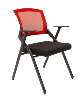 Кресло для посетителей CHAIRMAN NEXX (ткань стандарт черный/сетка DW-69) в Чебаркуле - chebarkul.ok-mebel.com | фото