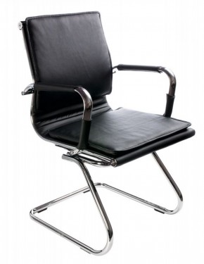 Кресло для посетителя Бюрократ CH-993-Low-V/Black на черный в Чебаркуле - chebarkul.ok-mebel.com | фото