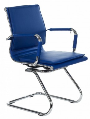 Кресло для посетителя Бюрократ CH-993-Low-V/blue синий в Чебаркуле - chebarkul.ok-mebel.com | фото
