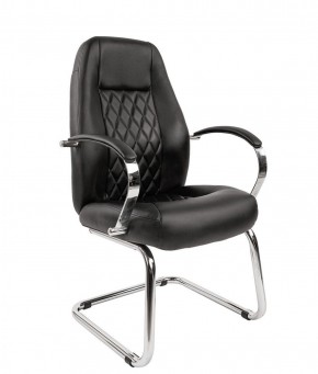 Кресло для посетителя CHAIRMAN 950 V Черное в Чебаркуле - chebarkul.ok-mebel.com | фото