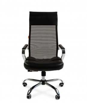 Кресло для руководителя CHAIRMAN 700 (Сетка) Черное в Чебаркуле - chebarkul.ok-mebel.com | фото 2