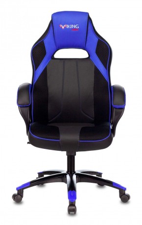 Кресло игровое Бюрократ VIKING 2 AERO BLUE черный/синий в Чебаркуле - chebarkul.ok-mebel.com | фото 2