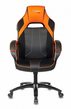 Кресло игровое Бюрократ VIKING 2 AERO ORANGE черный/оранжевый в Чебаркуле - chebarkul.ok-mebel.com | фото 2