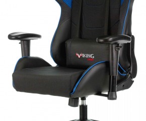 Кресло игровое Бюрократ VIKING 4 AERO BLUE черный/синий в Чебаркуле - chebarkul.ok-mebel.com | фото 5