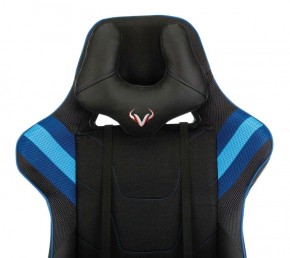Кресло игровое Бюрократ VIKING 4 AERO BLUE черный/синий в Чебаркуле - chebarkul.ok-mebel.com | фото 6